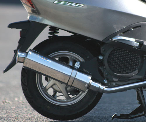 楽天市場】Realize リード110 バイクマフラー EBJ-JF19 22Racing