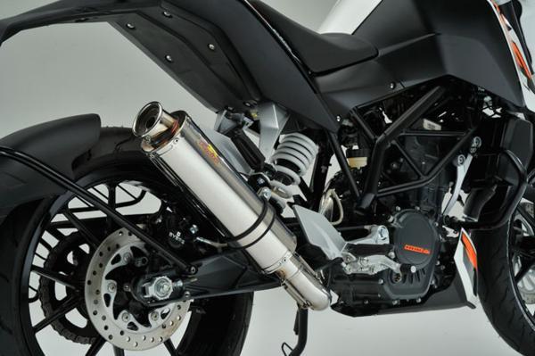 Realize KTM デューク125 デューク200 バイクマフラー ~2014年式 22Racing SUS ステンレス マフラー バイク用品 バイク用 バイクパーツ フルエキ フルエキゾースト カスタム パーツ ドレスアップ 交換 社外品 説明書付 DUKE125 DUKE200 リアライズ｜バリエンテ　店