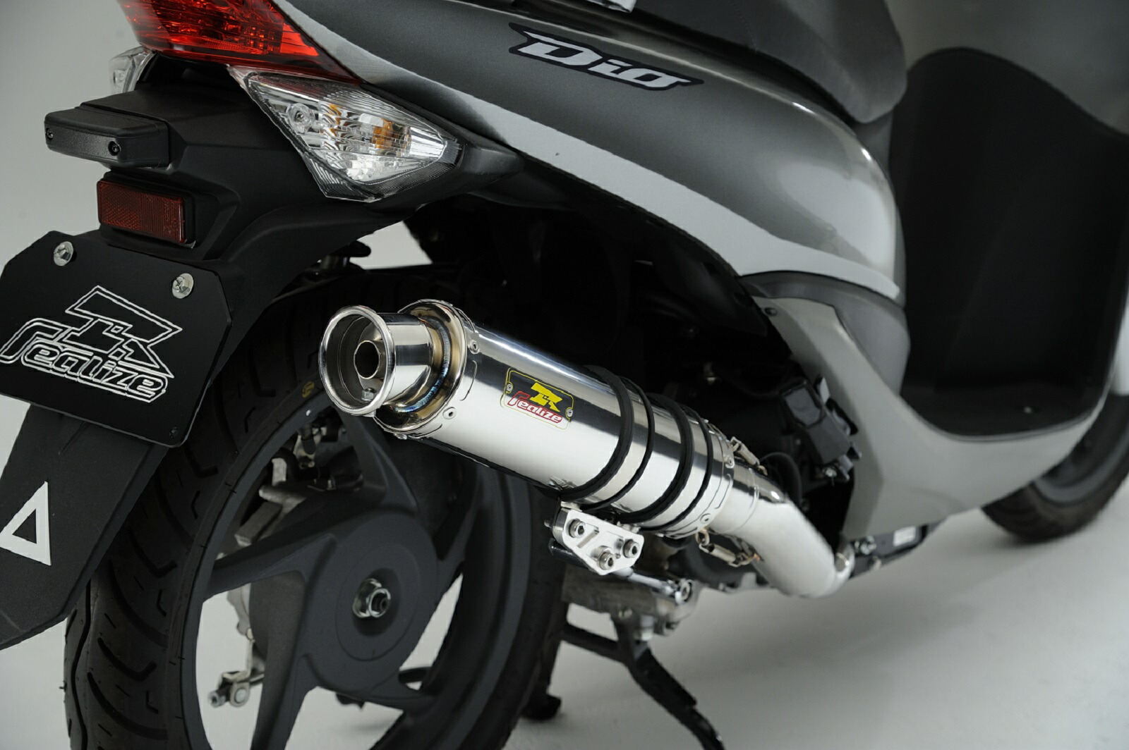 楽天市場】Realize Dio110 ディオ110 バイクマフラー EBJ-JF31