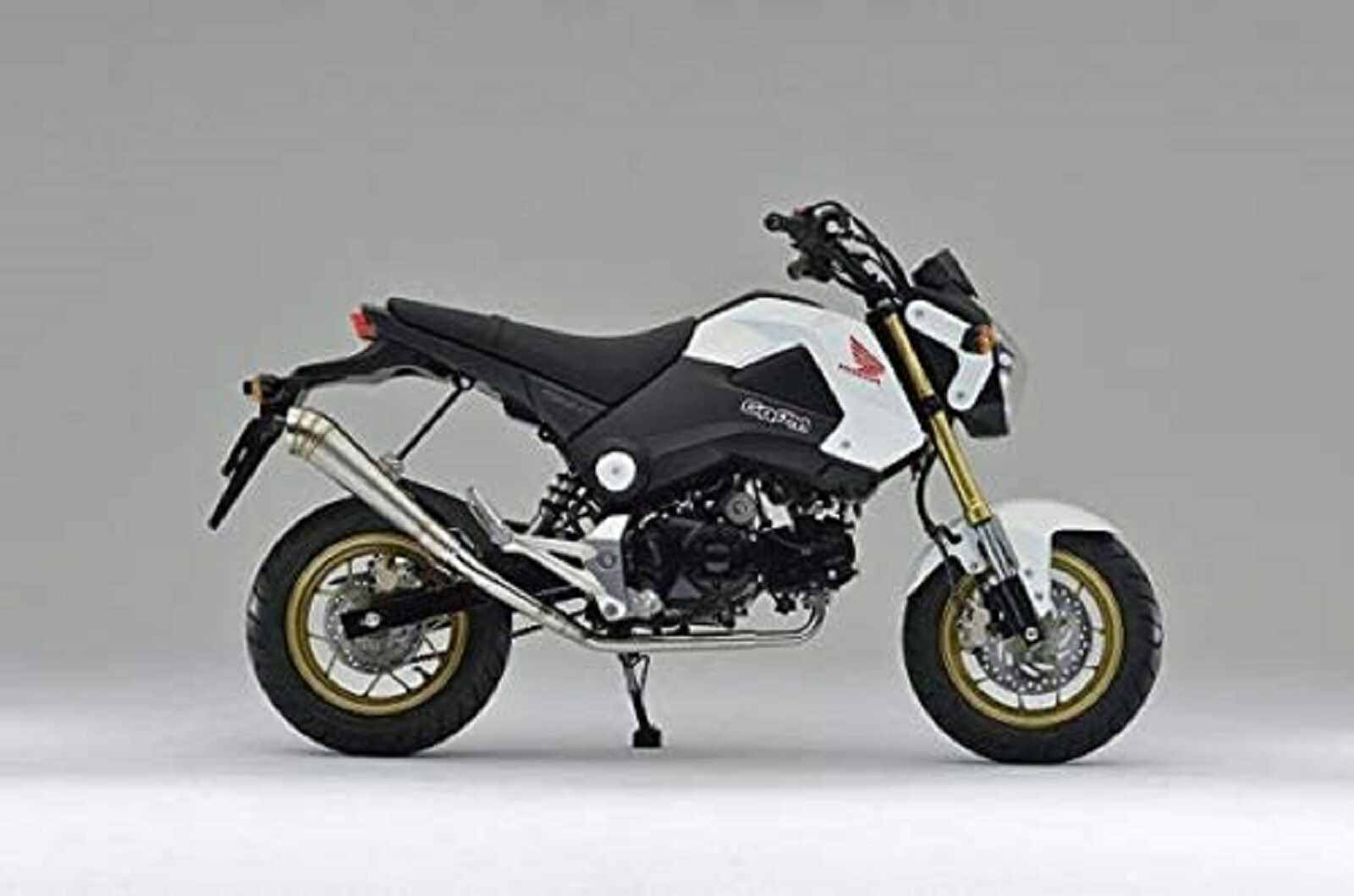 楽天市場】HMS ホンダ グロム MSX125 (EBJ-JC61) 2013年～2016年モデル対応 バイクマフラー 90Φ (4MINI)  ステンレス SUS シルバーカラー マフラー GROM タイ仕様 : バリエンテ 楽天市場店