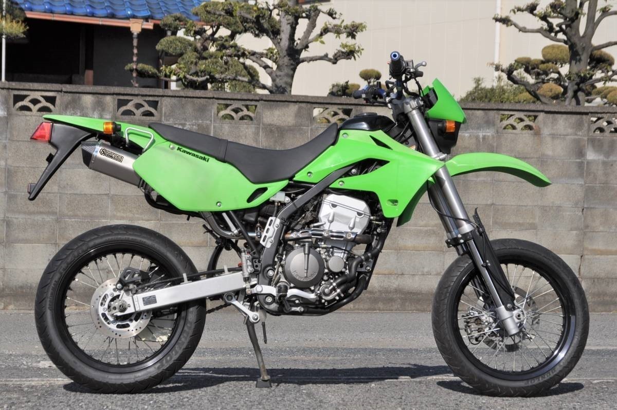 楽天市場】Dトラッカー250 バイクマフラー KLX250 BA-LX250E