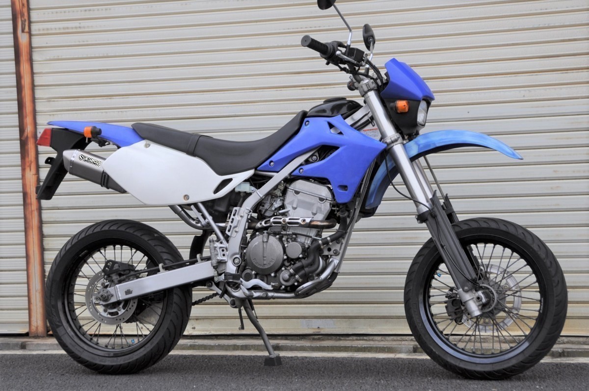 楽天市場 Secret Speed シークレットスピード カワサキ Dトラッカー125 Klx125 バイクマフラー ソリッド モタード 異形 スリップオン Sus ステンレス バイク 車 マフラー Valiente