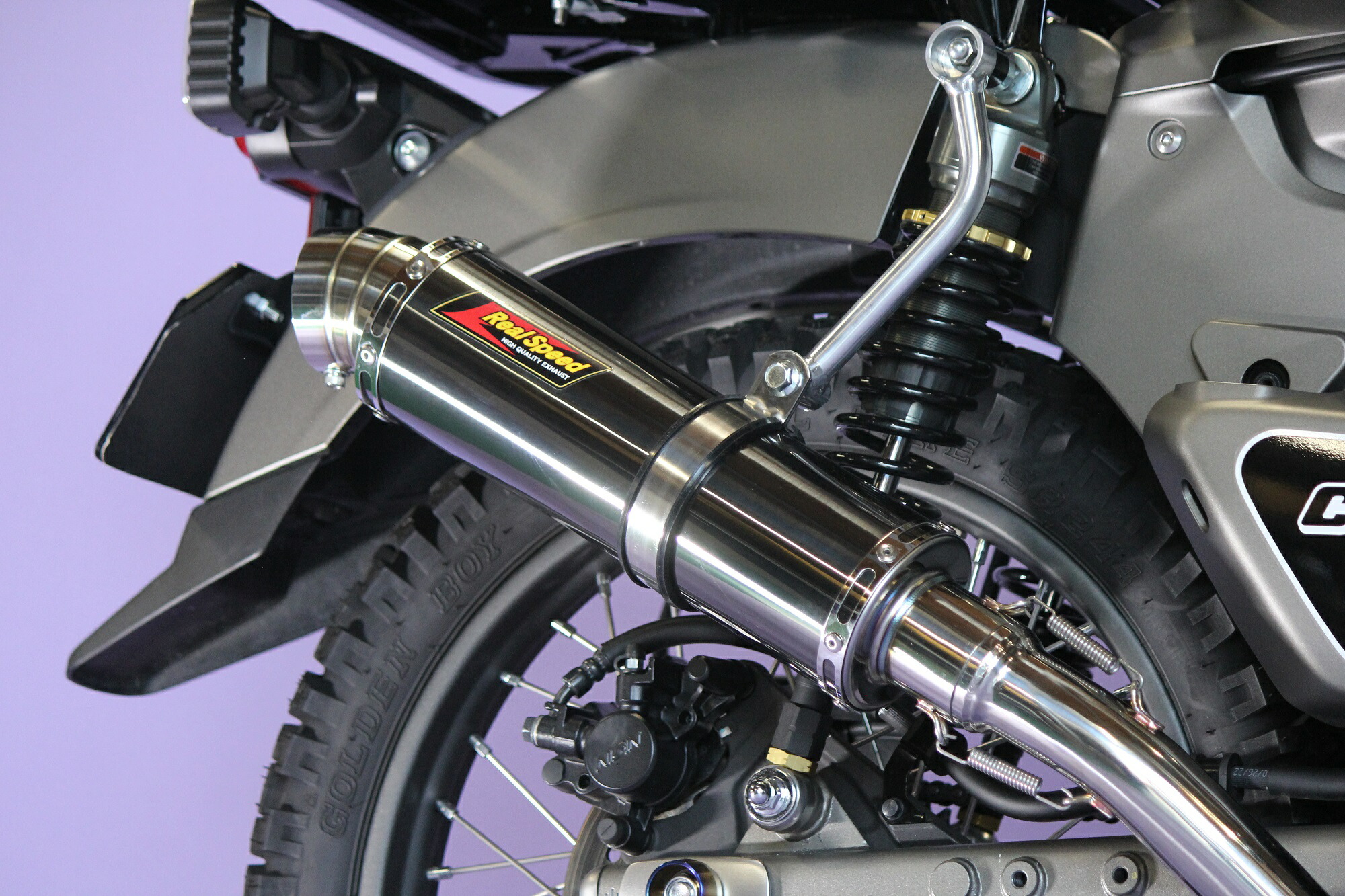 楽天市場】【最新モデル対応】 ハンターカブ バイク マフラー