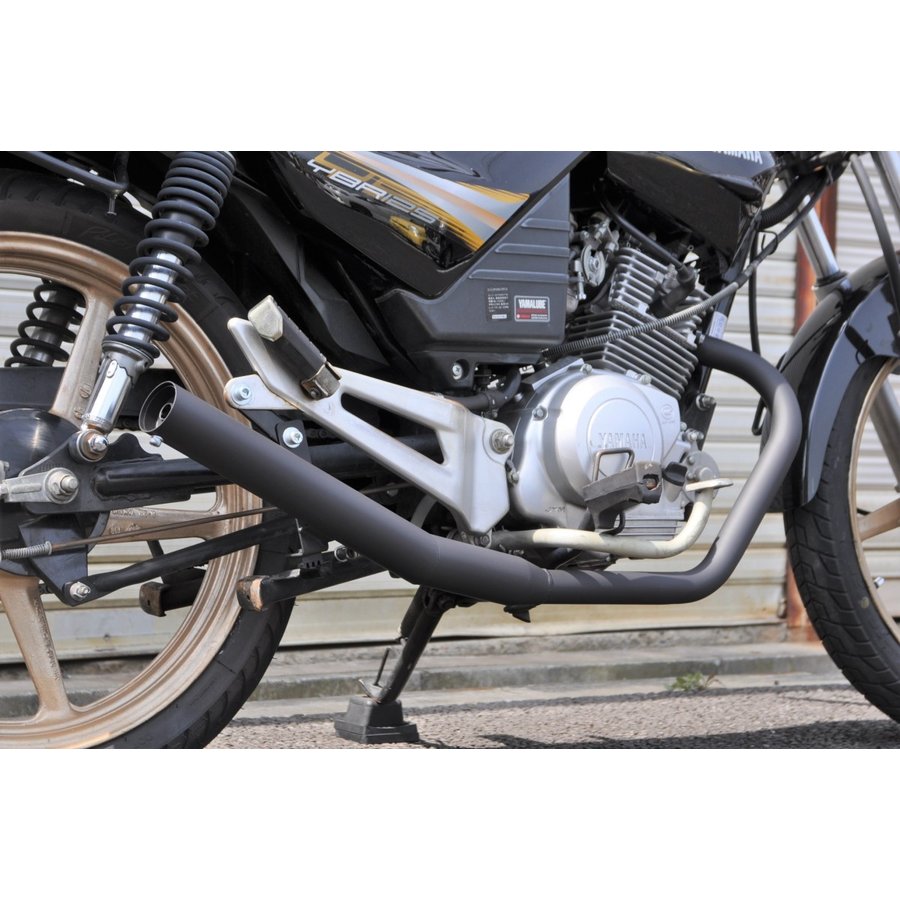 配送員設置送料無料 弾丸 Yb125 Ybr125 メッキ ショート管 マフラー バッフル着脱可 正規店仕入れの Gastro Serwis Com Pl