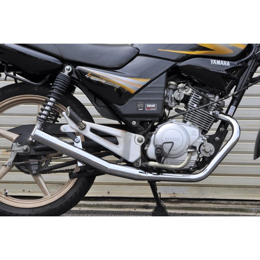 配送員設置送料無料 弾丸 Yb125 Ybr125 メッキ ショート管 マフラー バッフル着脱可 正規店仕入れの Gastro Serwis Com Pl