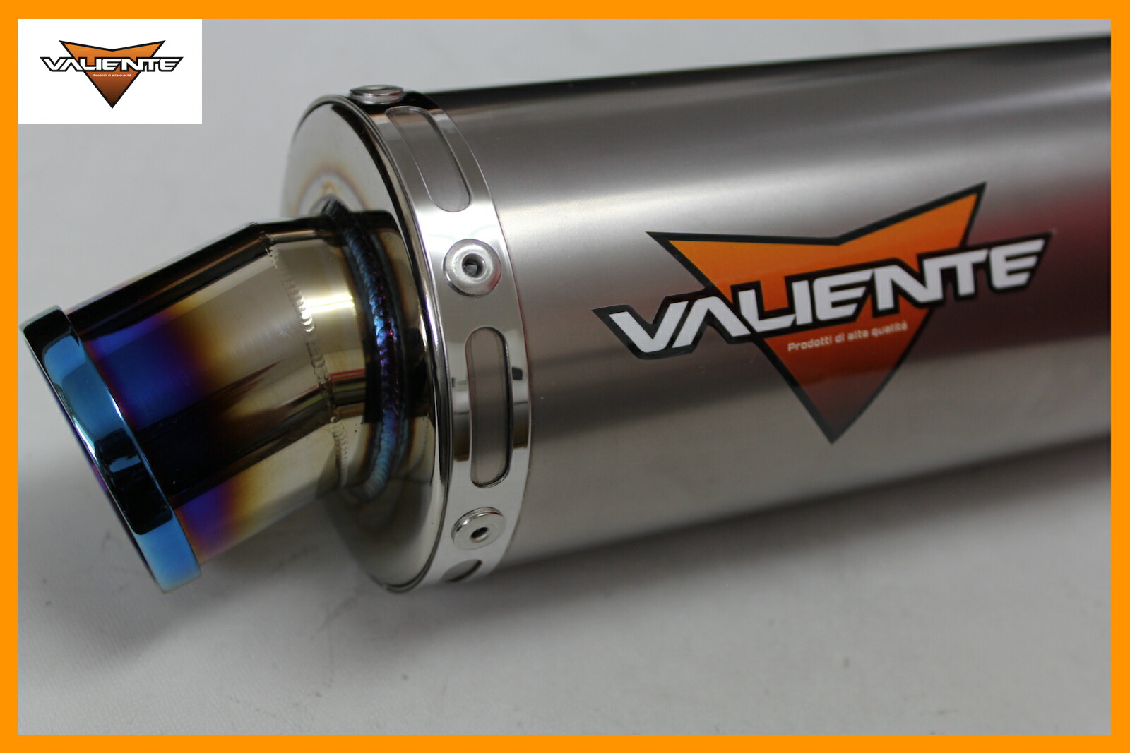楽天市場】90Φ×250mm 差込径 60.5Φ用 汎用サイレンサー バイク