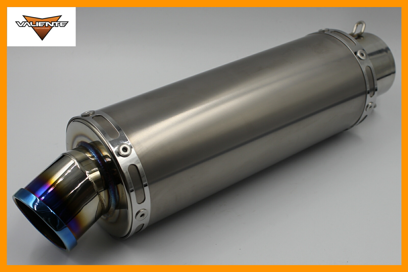 バイクマフラー 汎用サイレンサー 50.8Φ用 90Φ×350mm カスタム バイクマフラー 汎用サイレンサー 50.8Φ用 90Φ×350mm カスタム バイク