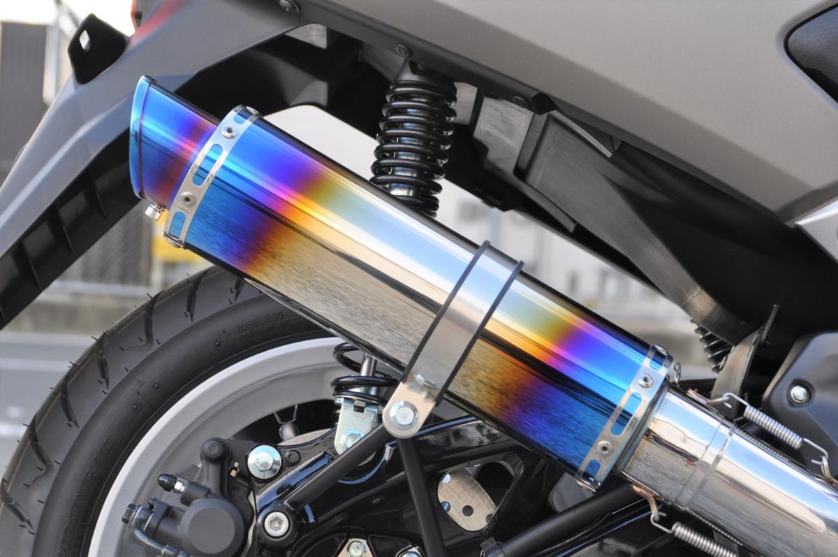Realize ヤマハ NMAX125/155 フルブースト マフラー NMAX Realize NMAX125 NMAX155 バイクマフラー EBJ-SE86J 2BJ