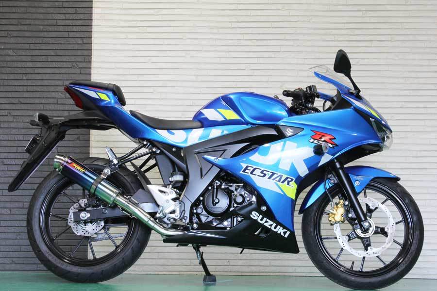 楽天市場】Realize GSX-R125 バイクマフラー 8BJ-DL32D 22Racing