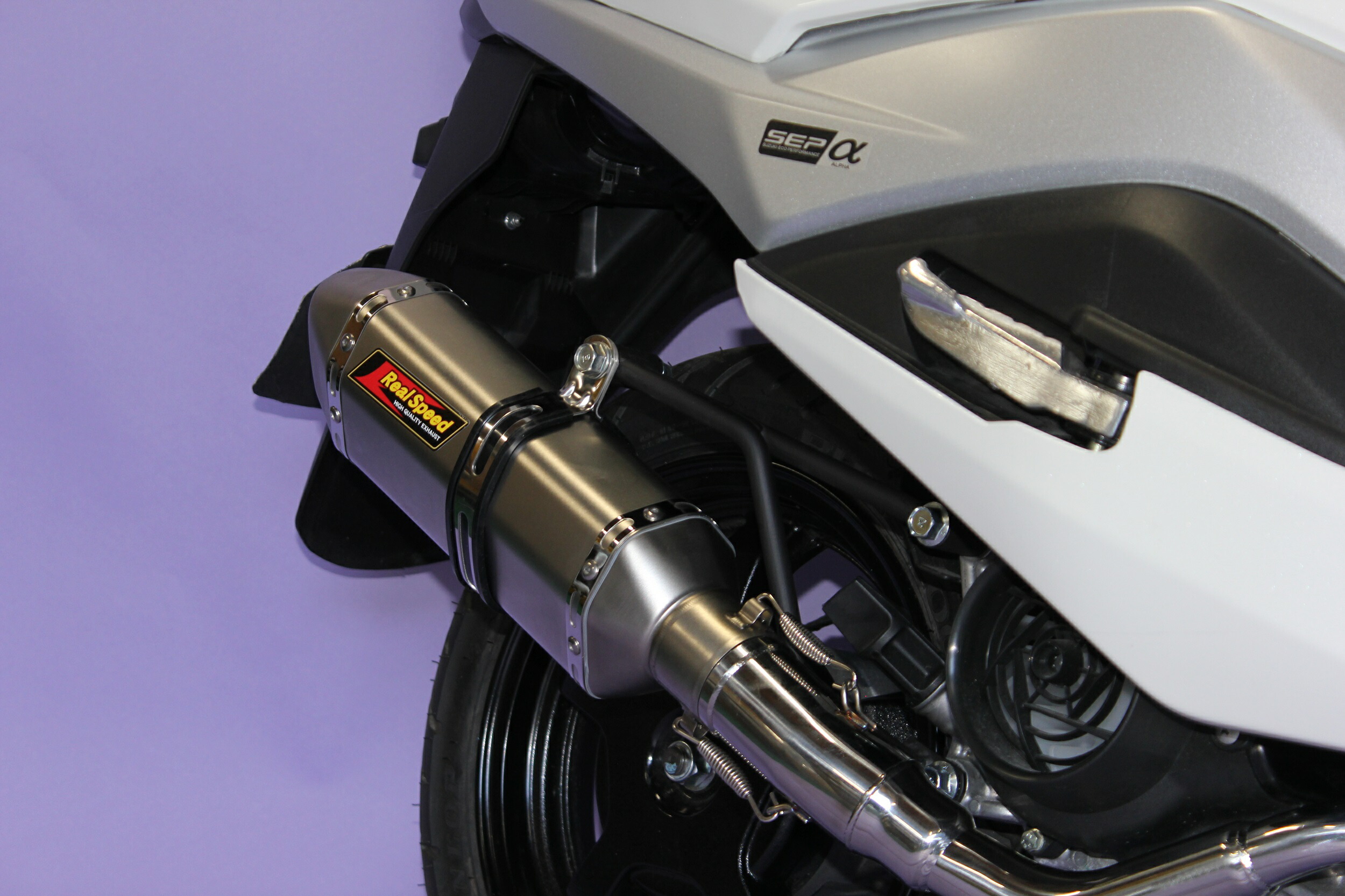 楽天市場】バーグマンストリート125EX バイクマフラー 8BJ-EA23
