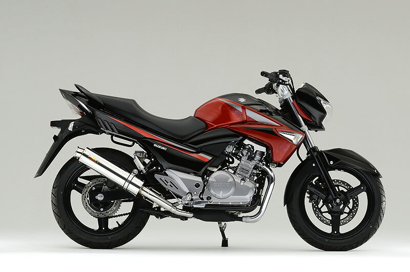 Realize GSR250 バイクマフラー JBK-GJ55D 2012年～2017年モデル対応 全年式対応 Aria アリア ステンレス カールタイプ (TypeC) マフラー リアライズ スズキ バイク用品 バイク用 バイクパーツ カスタム パーツ ドレスアップ 交換 社外品 説明書付｜HMSコーポレーション