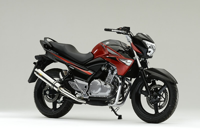 Realize GSR250 バイクマフラー JBK-GJ55D 2012年〜2017年モデル対応 全年式対応 Aria アリア ステンレス スラッシュタイプ (TypeS) マフラー リアライズ スズキ バイク用品 バイク用 バイクパーツ カスタム パーツ ドレスアップ 交換 社外品 説明書付画像