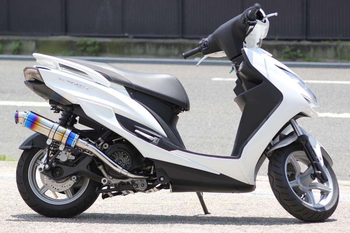 HMS ヤマハ シグナスX125 (台湾5期仕様) バイクマフラー (O2センサー