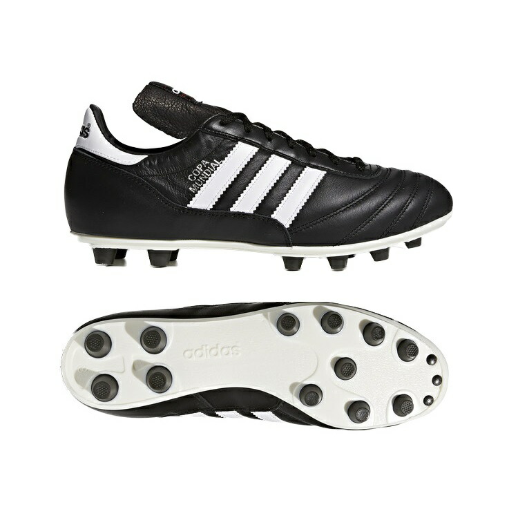 adidas コパムンディアル サッカースパイク 22cm【中古美品】 adidas コパムンディアル ブラック×ランニングホワイト 【adidas