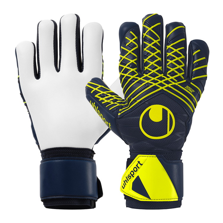 Uhlsport ウールシュポルト プレディクション スーパーソフト ハーフネガティブ 1011334 01 GKグローブ ゴールキーパー用品 ネイビー 特価|レアルスポーツ店