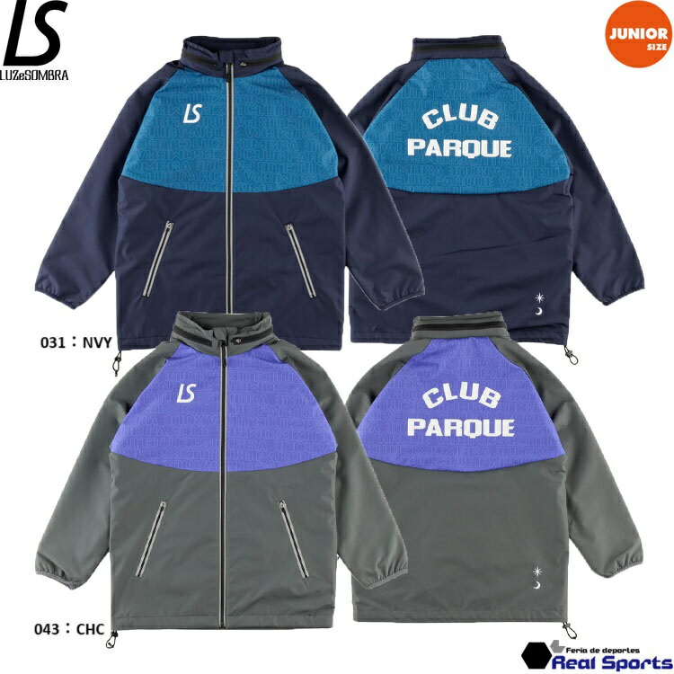 LUZeSOMBRA ルースイソンブラ お坊っちゃん 24FW CP AMULET TRACK JKT L2242100 貨物自動車上衣 形づくるとっ始め 蹴球 上衣 特価