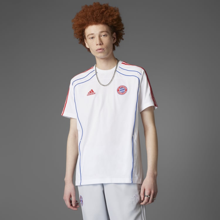 adidas アディダス 24/25 バイエルン ミュンヘン URBAN PURIST Tシャツ kvk75-jf0587 ライフスタイル ウェア 半袖 綿 メンズ