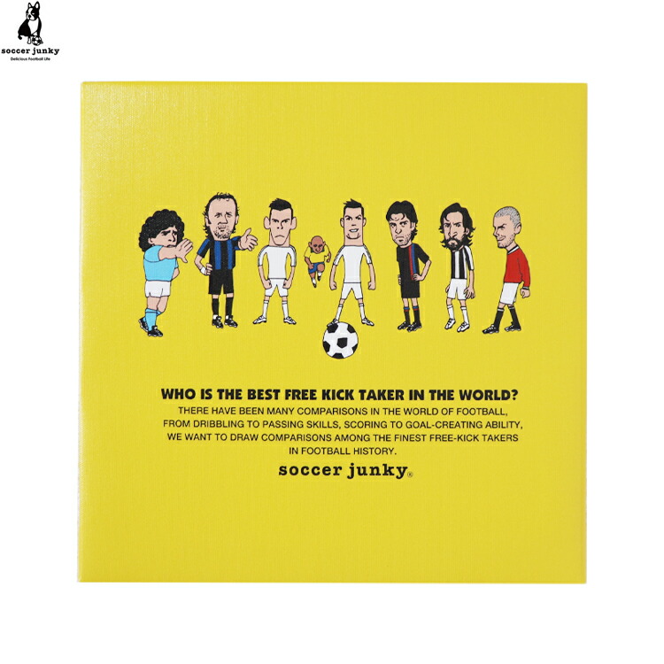 楽天市場】サッカージャンキー free kicker アートパネル SJ25B12