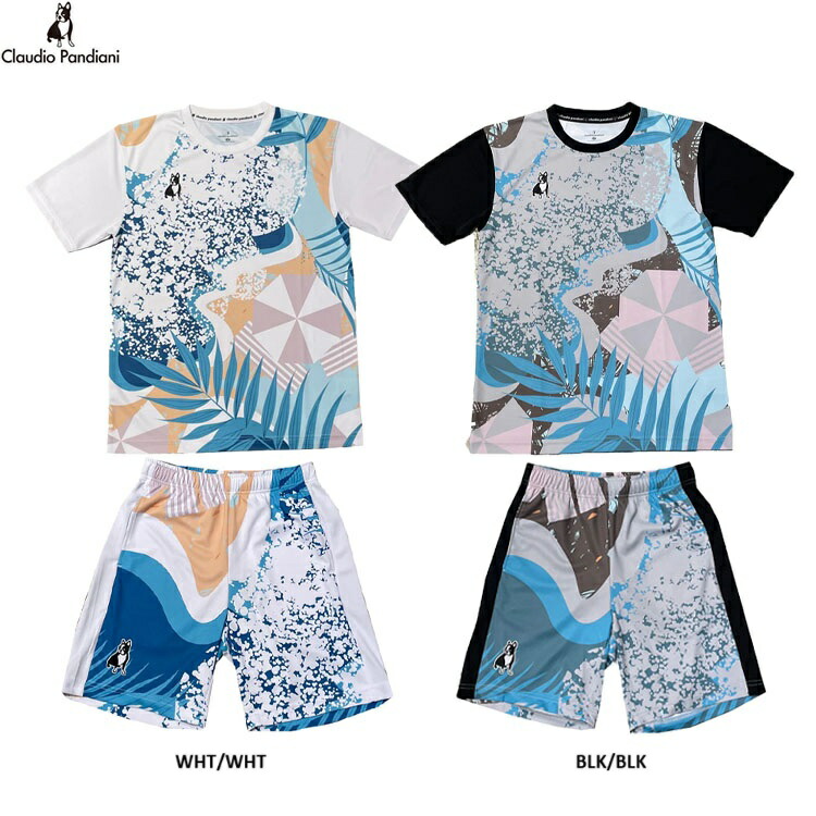 Claudio Pandiani ｸﾗｳﾃﾞｨｵﾊﾟﾝﾃﾞｨｱｰﾆ RESORT-2025 プルオーバー ＆ さる股引き 25SS cp25c03 cp25c04 サッカージャンキー 上下書き割り 蹴球御召しもの 特価