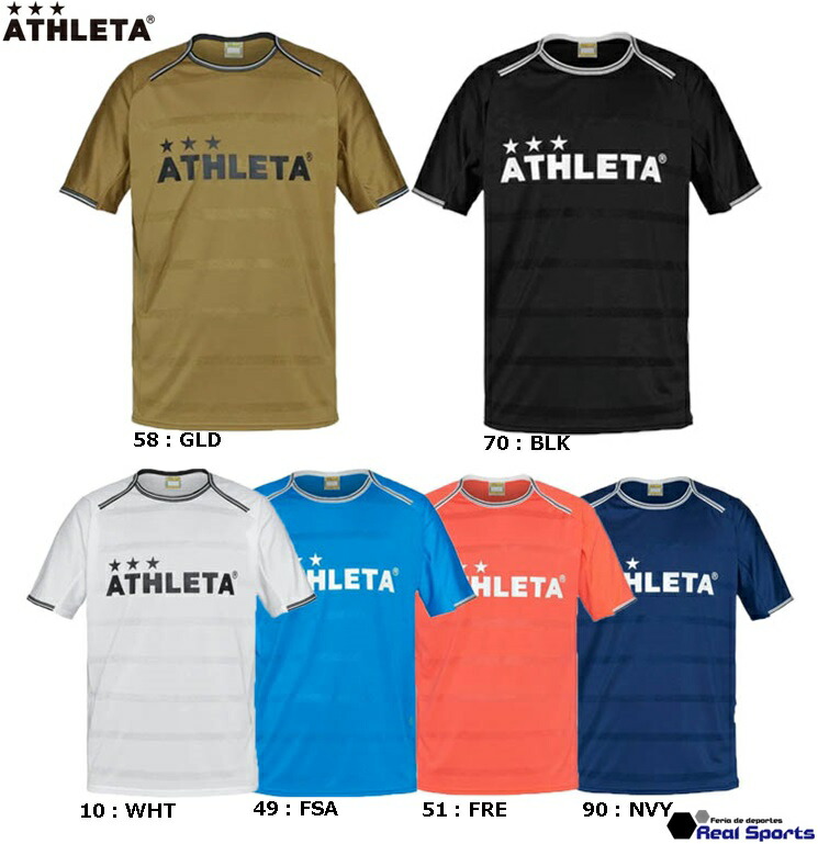 楽天市場】【ATHLETA アスレタ】22SS プラクティスTシャツ 02365 サッカー フットサル ウェア レアルスポーツ : レアルスポーツ 楽天市場店