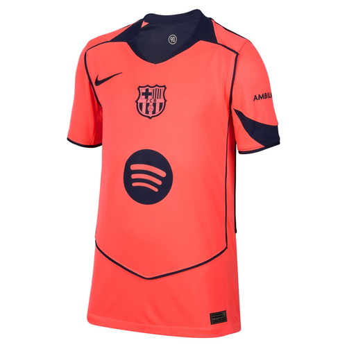 NIKE バルセロナ 25-26  KIT ユニフォーム　FCB バルサ NIKE FCバルセロナ 25-26 ホーム 半袖 ユニフォーム ジュニア No