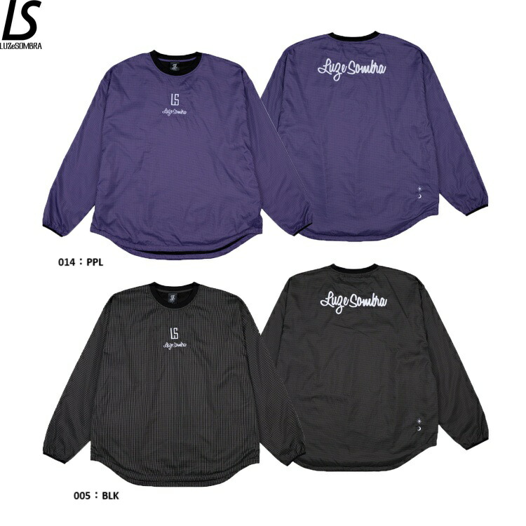 LUZeSOMBRA ルースイソンブラ OAO PLAID NYLON PULLOVER TOP 25FW l1252259 プルオーバー トレーニングトップ サッカーウエア 特価