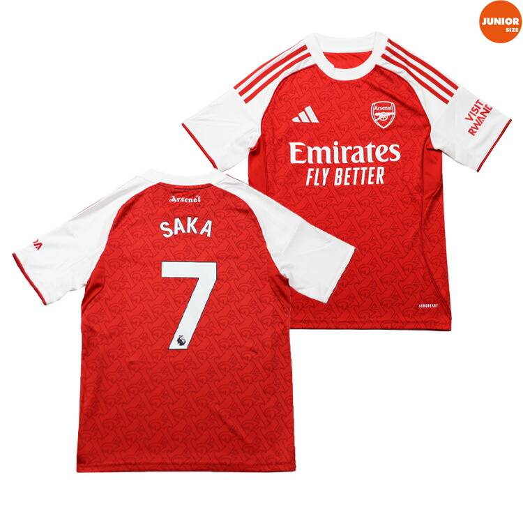 2526アーセナル SAKA 7番 ジャージ L 2025-26 Arsenal Authentic Home L/S Shirt Saka #7