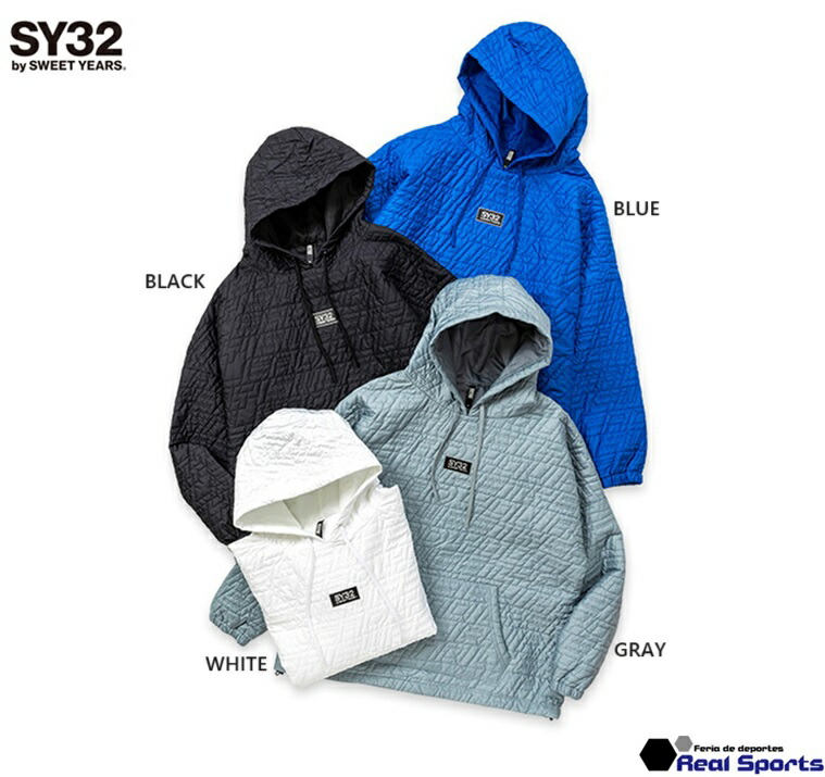 SY32 by SWEET YEARS ｴｽﾜｲｻｰﾃｨｰﾄｩ-ﾊﾞｲｽｳｨｰﾄｲﾔｰｽﾞ INSULATION QUILTING HD 13513 キルティング プルオーバー フーディー 特価