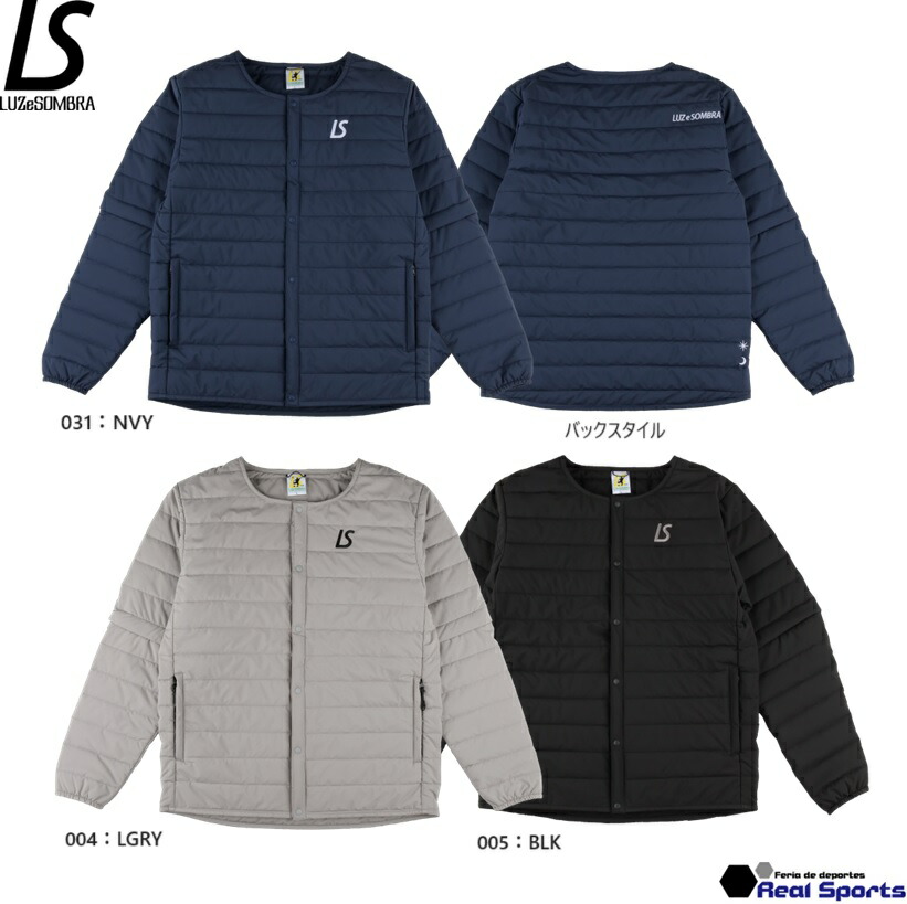 【LUZeSOMBRA ルースイソンブラ 】23FW NAVIGATORS THERMOLITE FLEXIBLE INNER JKT L1232251 上衣 アウター 下着類落ちこむ 特価
