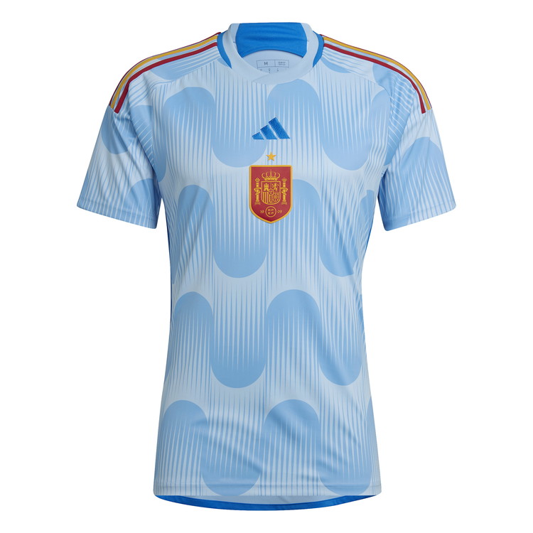 美品◎adidas スペイン代表レプリカユニフォーム ワッペン付 希少デザイン アディダス adidas スペイン代表 ホームユニフォーム サッカー