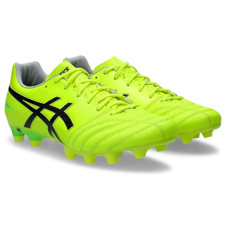 asics アシックス DS LIGHT PRO WIDE SAFETY YELLOW/BLACK 1103A110 750 特価 サッカースパイク ワイド 幅広 天然皮革 カンガルー レアルスポーツ