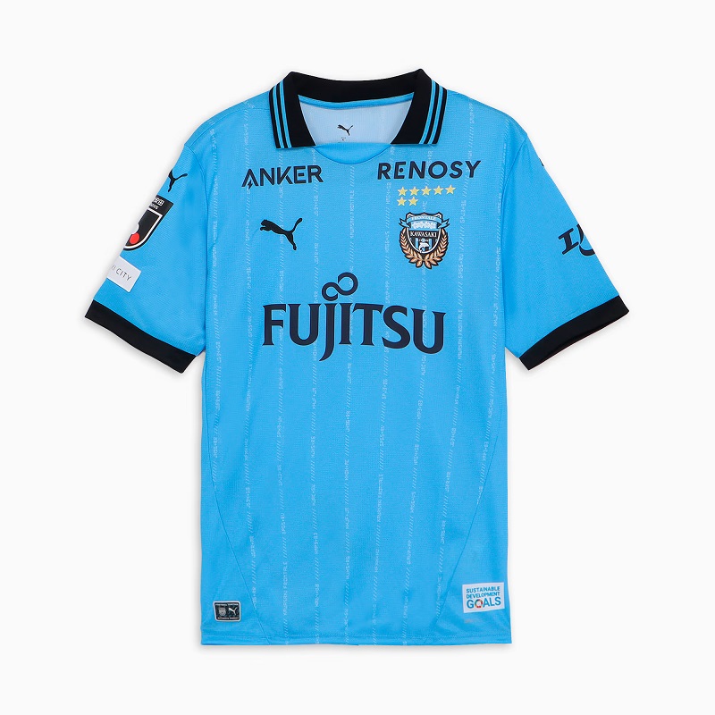 PUMA - 【最終価格】川崎フロンターレ　大島僚太/10/2017/M PUMA 川崎フロンターレ 2024 ユニフォーム ホーム 半袖 #10.大島