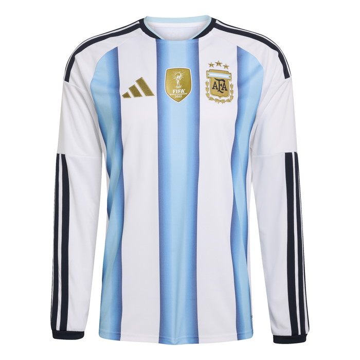 adidas アディダス サッカー アルゼンチン代表 2026 ホーム 長袖 レプリカ ユニフォーム ci269 ka8126 ナショナル ロングスリーブ シャツ メンズ