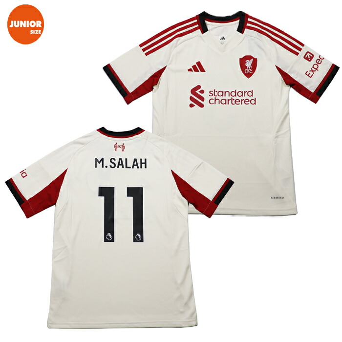 楽天市場】adidas アディダス キッズ ＃11 モハメド・サラー 25/26 LFC