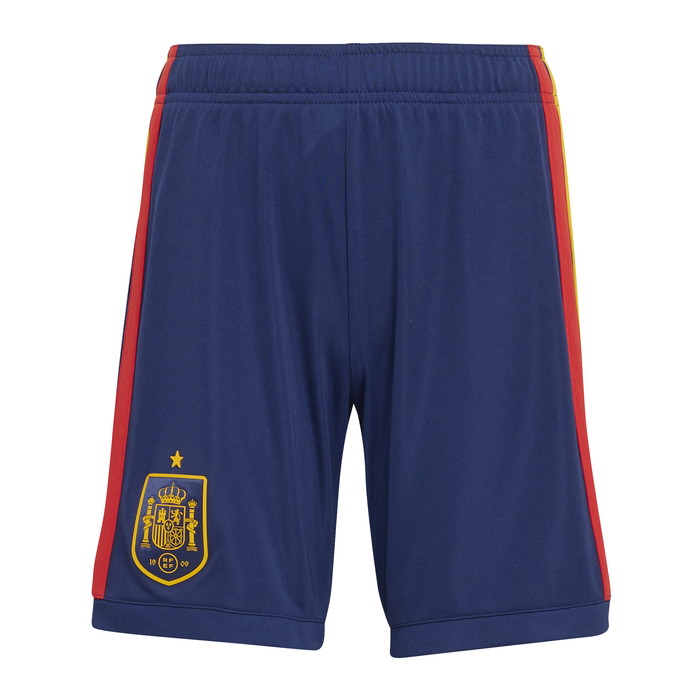 キッズ adidas アディダス サッカー スペイン代表 2026 ホーム レプリカ ショーツ rm253 jz5760 ゲームパンツ 子供用 ダークブルー