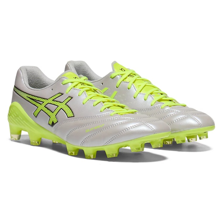 asics アシックス DS LIGHT X-FLY 6 CLOUD GREY/SAFETY YELLOW 1101A084 020 サッカースパイク エックスフライ 土 人工芝