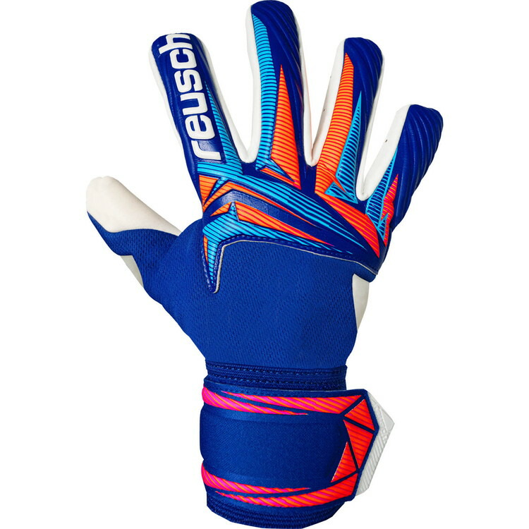 reusch ロイシュ アトラクト ゴールドX NC 5670955 4126 シャープブルー サッカー GK ゴールキーパー グローブ レアルスポーツ