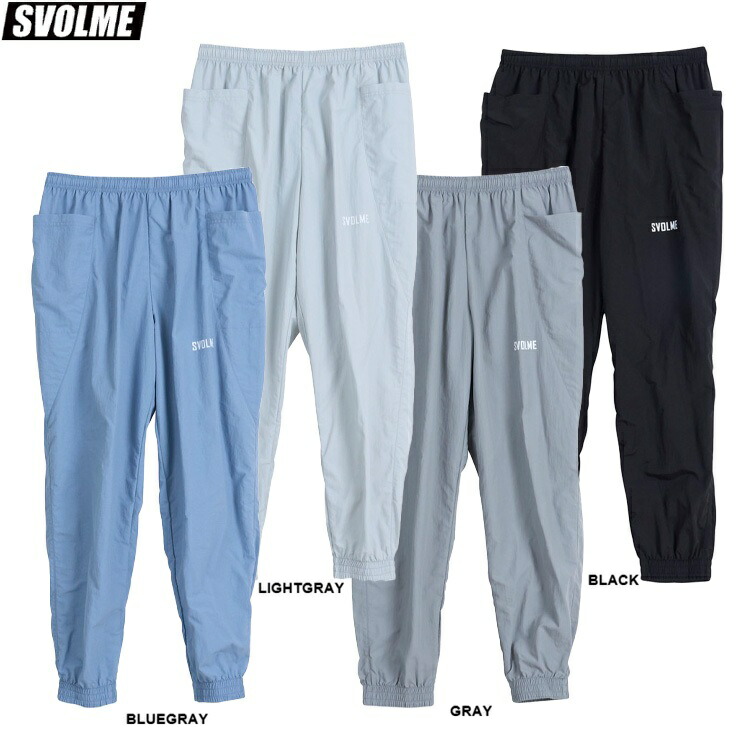 SVOLME スボルメ ワイドポケットナイロンパンツ 26SS 1261-55412 ロングパンツ ワイドパンツ　サッカー フットサル メンズ｜レアルスポーツ店