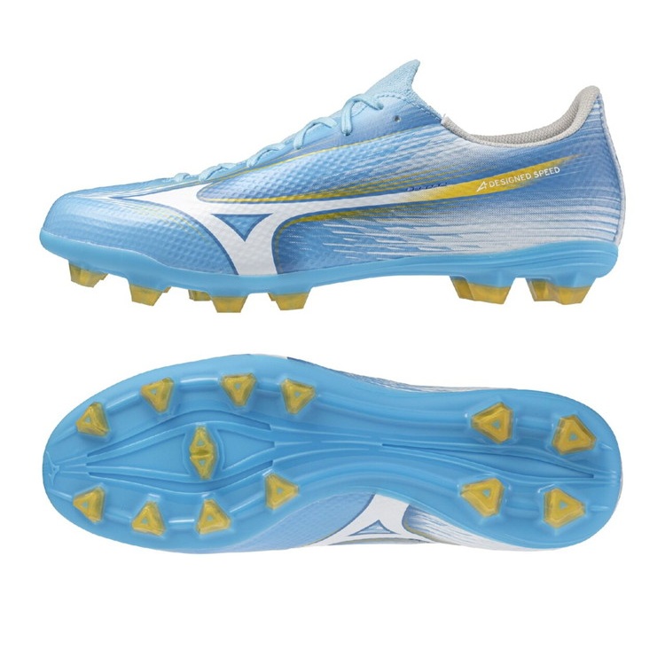 MIZUNO ミズノ ミズノアルファ 3 SELECT ユニティスカイブルー×白いこと P1GA266525 UNITY SKY PACK 蹴球スパイク レアルスポーツ