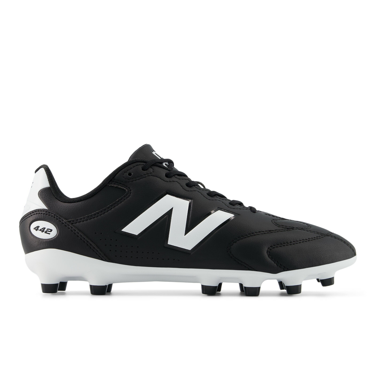 New Balance ニュー平衡にする 442 TEAM HG V3 4E 百貨店広広とした 黒いこと u43h6do4e スパイク 蹴球用 スパイク 超幅ひろい