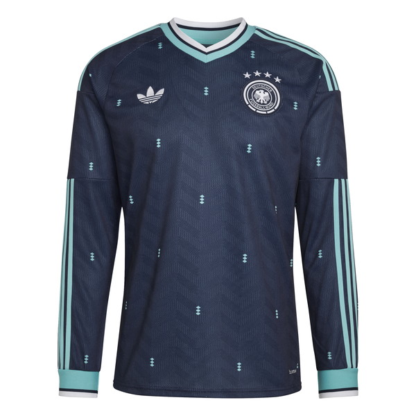 adidas アディダス ドイツ代表 2026 アウェイ 長袖 レプリカ ユニフォーム klh21 jm1381 サッカー スタジアム シャツ AWAY ネイビー