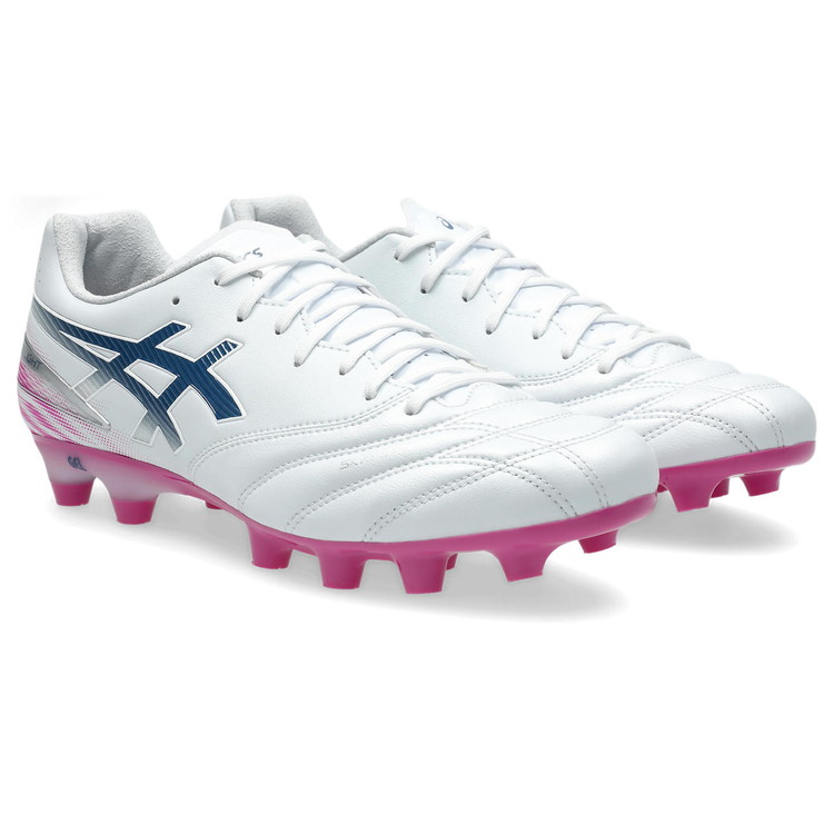 asics アシックス DS LIGHT PRO WHITE/DIGITAL SAKURA 1103A126 101 蹴球用 スパイク 土 人工芝