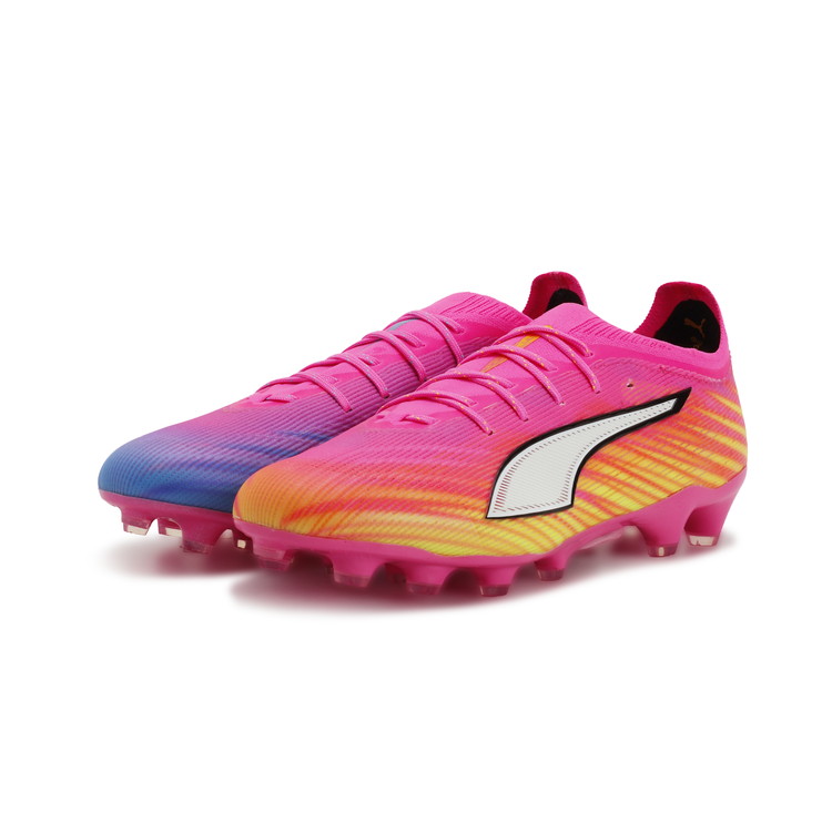 PUMA プーマ ウルトラ 6 アルティメット HG/AG [SHOWTIME PACK] 26SS 108998 05 ピンク サッカー用 スパイク 土用 人工芝用 レアルスポーツ｜レアルスポーツ店