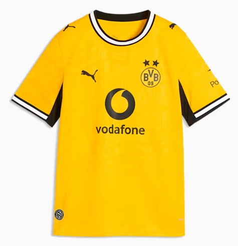 キッズ PUMA ピューマ 26/27 ボルシア・ドルトムント 養護ホーム レプリカユニフォーム 784091-01 BVB 蹴球 半袖 プルオーバー 黄味がかった 黄色 ちびっ子用