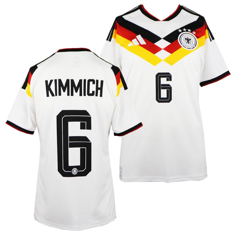 ＃6 ヨシュア・キミッヒ adidas アディダス 蹴球 ＦＲＧ代議員団 2026 老人ホーム 写し物 制服 cq482 kd8363 半袖 白 蹴球 競り合いプルオーバー
