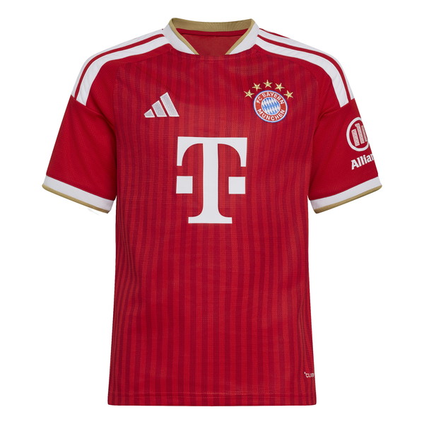 キッズ adidas アディダス 26/27 FCバイエルン ミュンヘン 老人ホーム レプリカユニフォーム dg616 jz3098 蹴球 半袖 小わっぱ用 赤