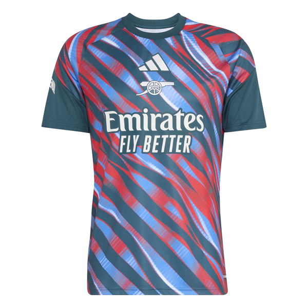 adidas アディダス 26/27 アーセナルFC プレマッチジャージー e0085 キロサイクル0011 蹴球 半袖 形づくるプルオーバー ガナーズ