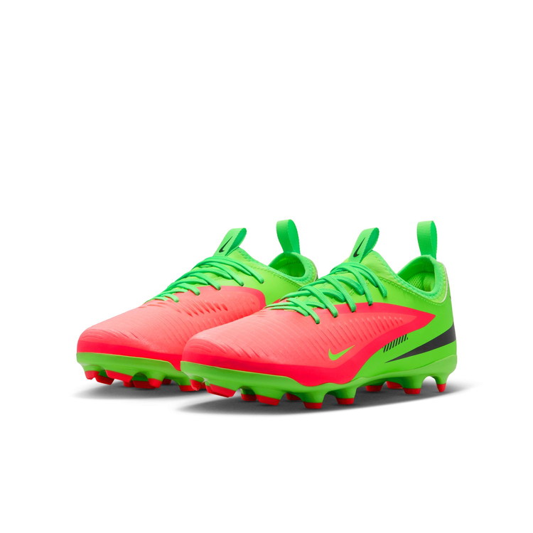 NIKE ナイキ JR 気違いトム 6 LOW 翰林院 FG/MG EH [Erling Haaland] HQ2032 603 26SU オレンジ色 緑であること 蹴球用 お坊っちゃん スパイク 人工芝 生まれながら芝