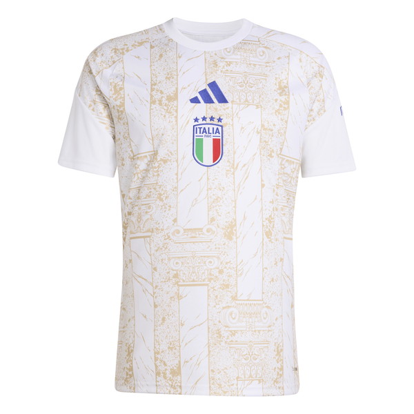 adidas アディダス イタリア共和国代議員団 2026 プレマッチジャージー 介護ホーム mce26 jy5633 蹴球 半袖 プルオーバー メンズ 白