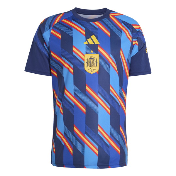 adidas アディダス エスパニア代議員団 2026 介護ホーム プレマッチジャージー MEN zk439 ka1906 蹴球 半袖プルオーバー 形づくるお召しもの 米国海軍 紺
